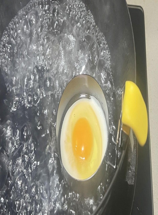halteoly Egg Poacher-halteoly,poached egg maker poached egg cooker eggs poachers,Egg Poachers Nonstick best rated,2 Pack with Brush - Image 4